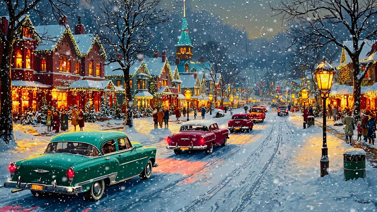 Vintage Christmas Songs 1950s & 1960s 🎵 |Oldies Classic Christmas Songs Playlist