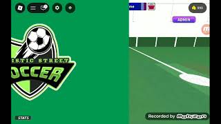 Admin Commands showcase in Realistic Street soccer (Roblox)