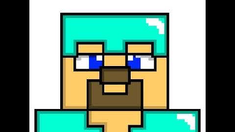 Sandbox coloring.Steve из майнкрафта.