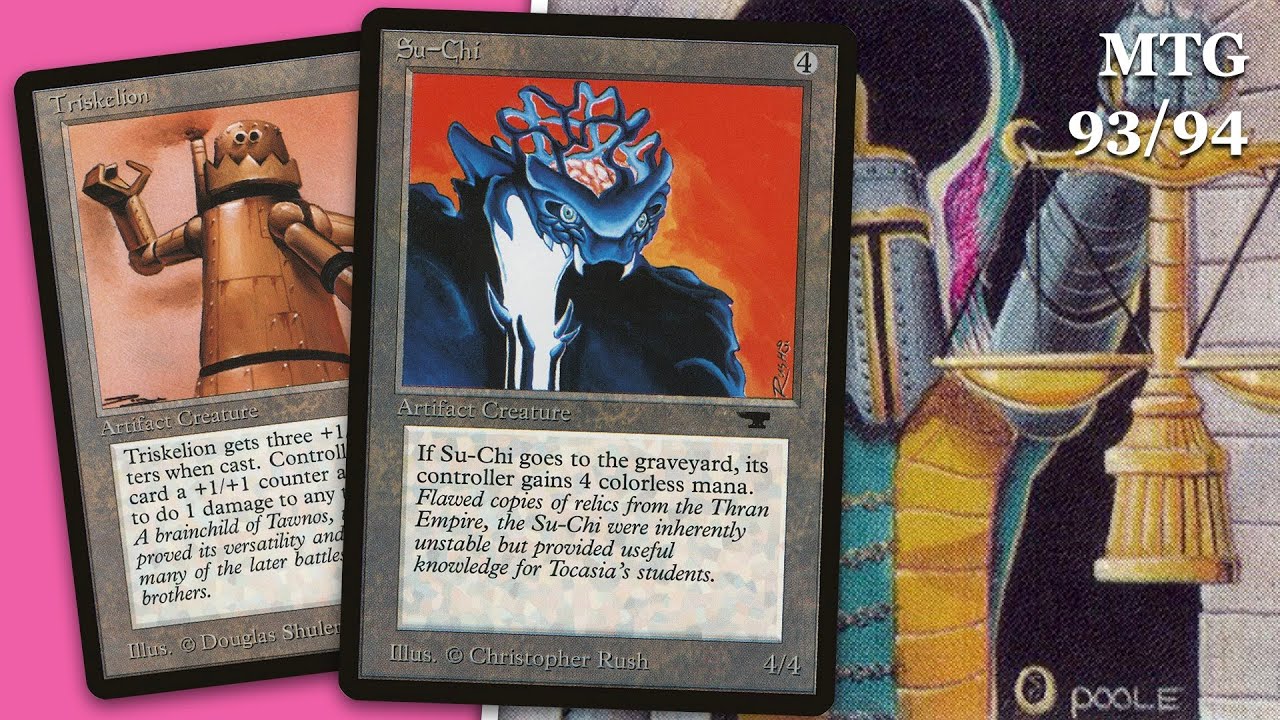 The Deck vs UW Robots, Round 5 of Viennageddon | Old School Magic The Gathering 