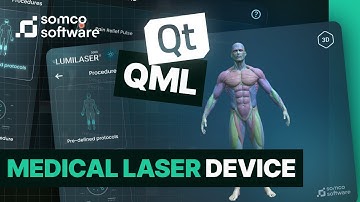 Embedded Application for Medical Laser Device Demo with Qt Quick 3D