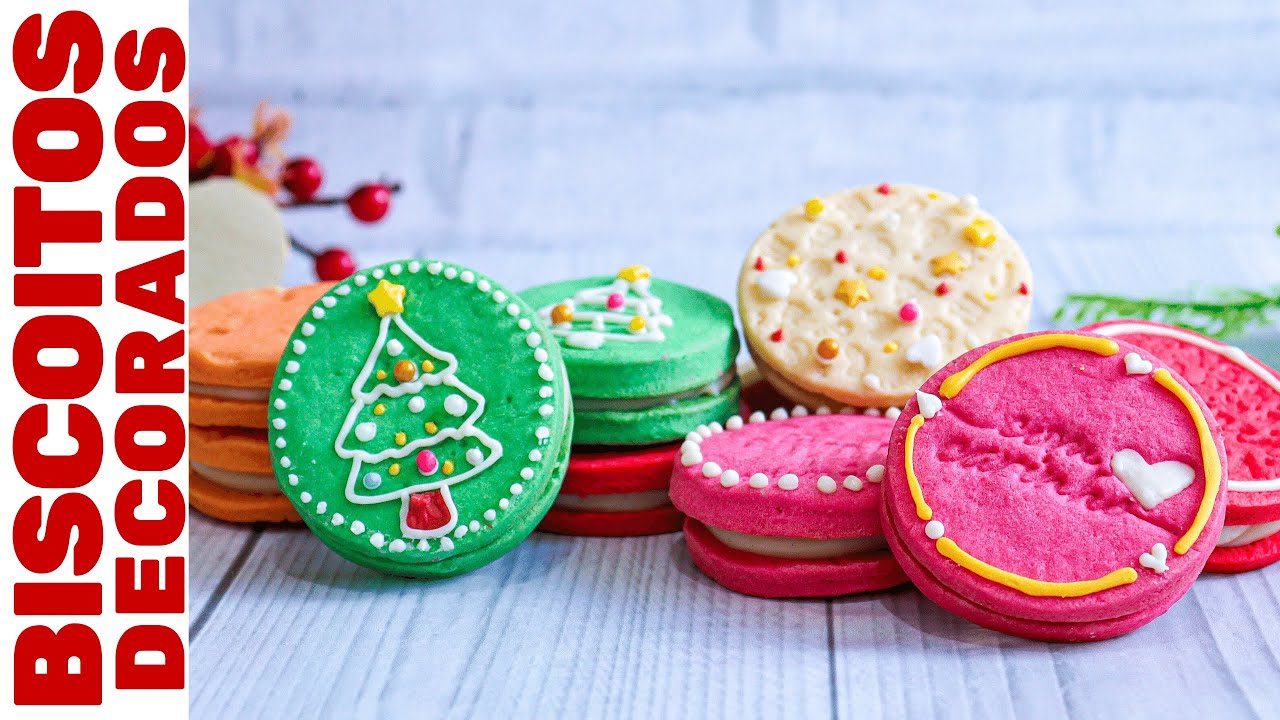 ESSE BISCOITO É LINDO E DESMANCHA NA BOCA! | Fácil, prático e delicioso! VENDA MUITO NO NATAL!