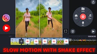 Kinemaster Slow Motion + Shake Effect Video Editing | Slow Motion Video Editing In Kinemaster 2022 screenshot 4