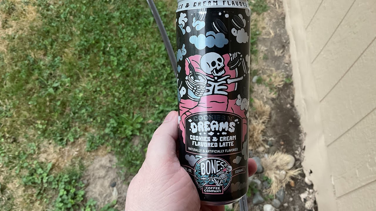 Bones Coffee Company "Cookies N' Dreams" Latte Review