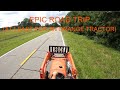 HOLY HUGE WATERMELLON PLANT! | EPIC ORANGE TRACTOR ROAD TRIP | SO MANY WINDOWS TO MOVE | AND MORE