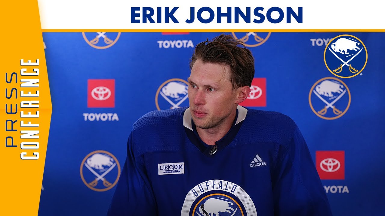 It's All New but Fresh and Exciting  Erik Johnson on Joining the Buffalo  Sabres 