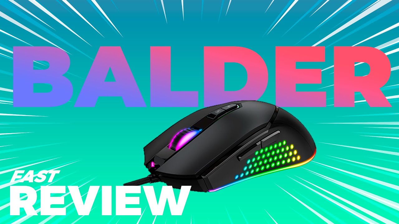 MOUSE GAMER EVOLUT EG107 BALDER - TOP E BARATO (FAST REVIEW PT-BR)