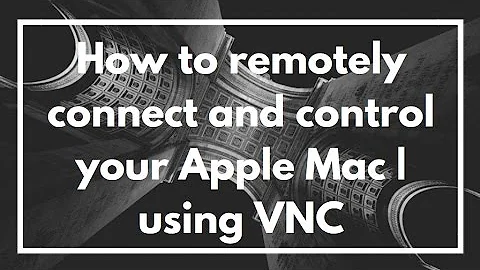 How to remotely connect and control your Apple Mac | using VNC | VIDEO TUTORIAL