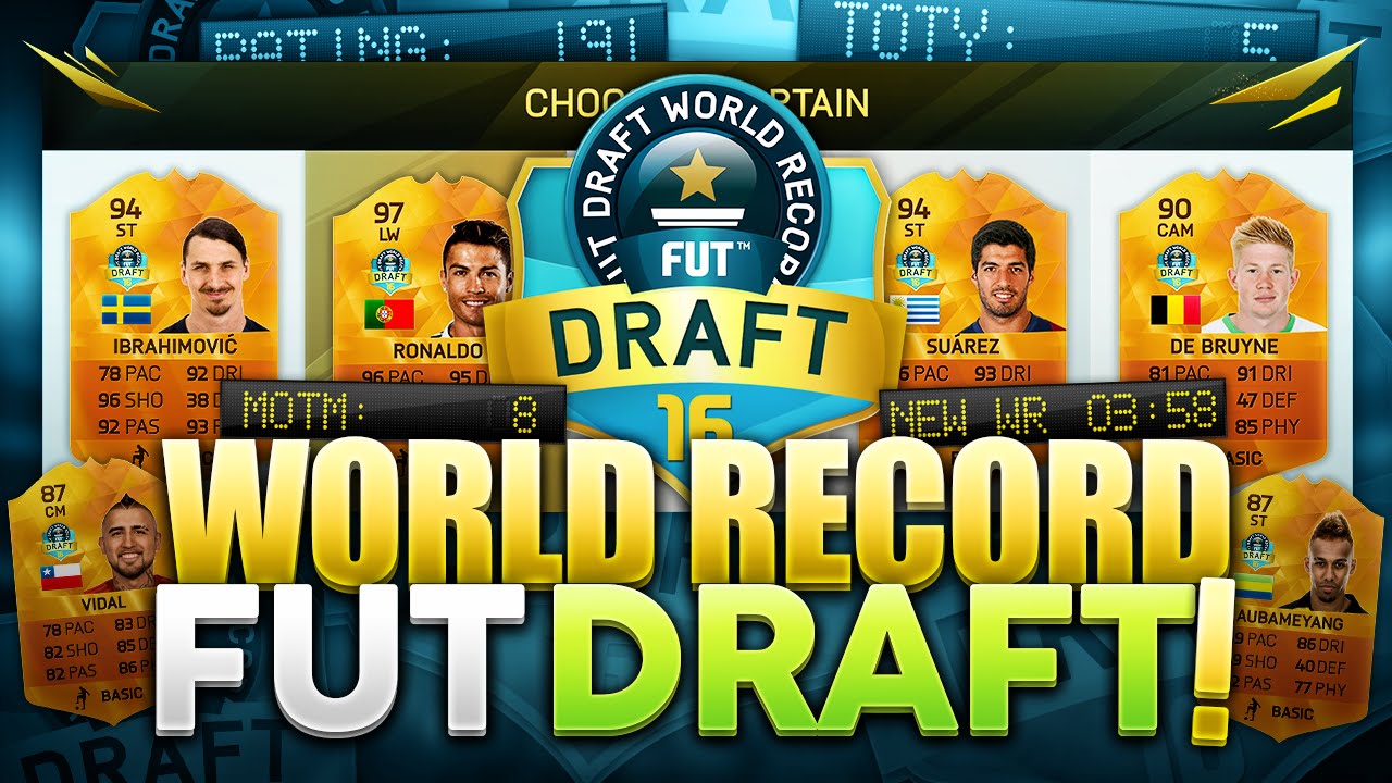 WORLD RECORD FUT DRAFT?