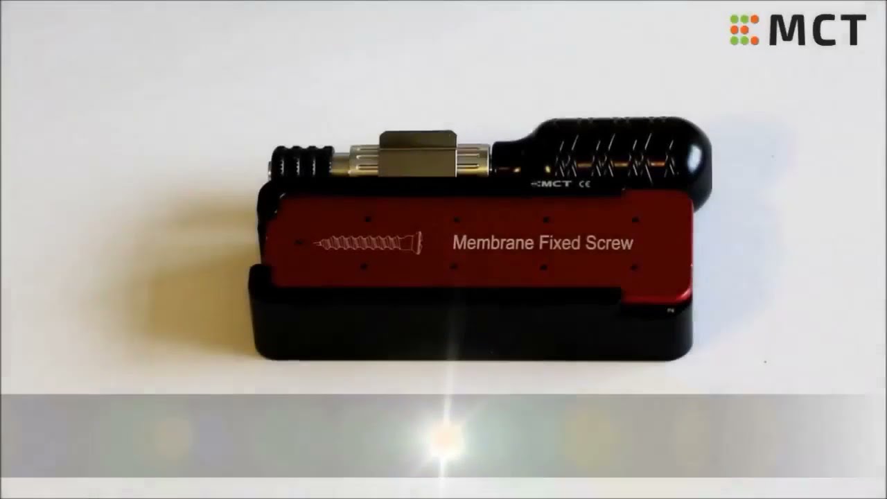MCT Bio Membrane Screws - YouTube