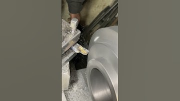 The Diamond Tools Cut The Metal Like a pro #lathe #lathemachine #machinary #youtube