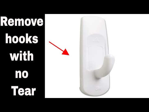 How to remove 3M hooks the right way - No Tear