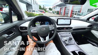 New Hyundai Santa Fe Plugin Hybrid 2022 Test Drive POV