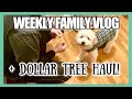 DOLLAR TREE HAUL! ++ ALDI SHOPPING & WEEKLY VLOG!