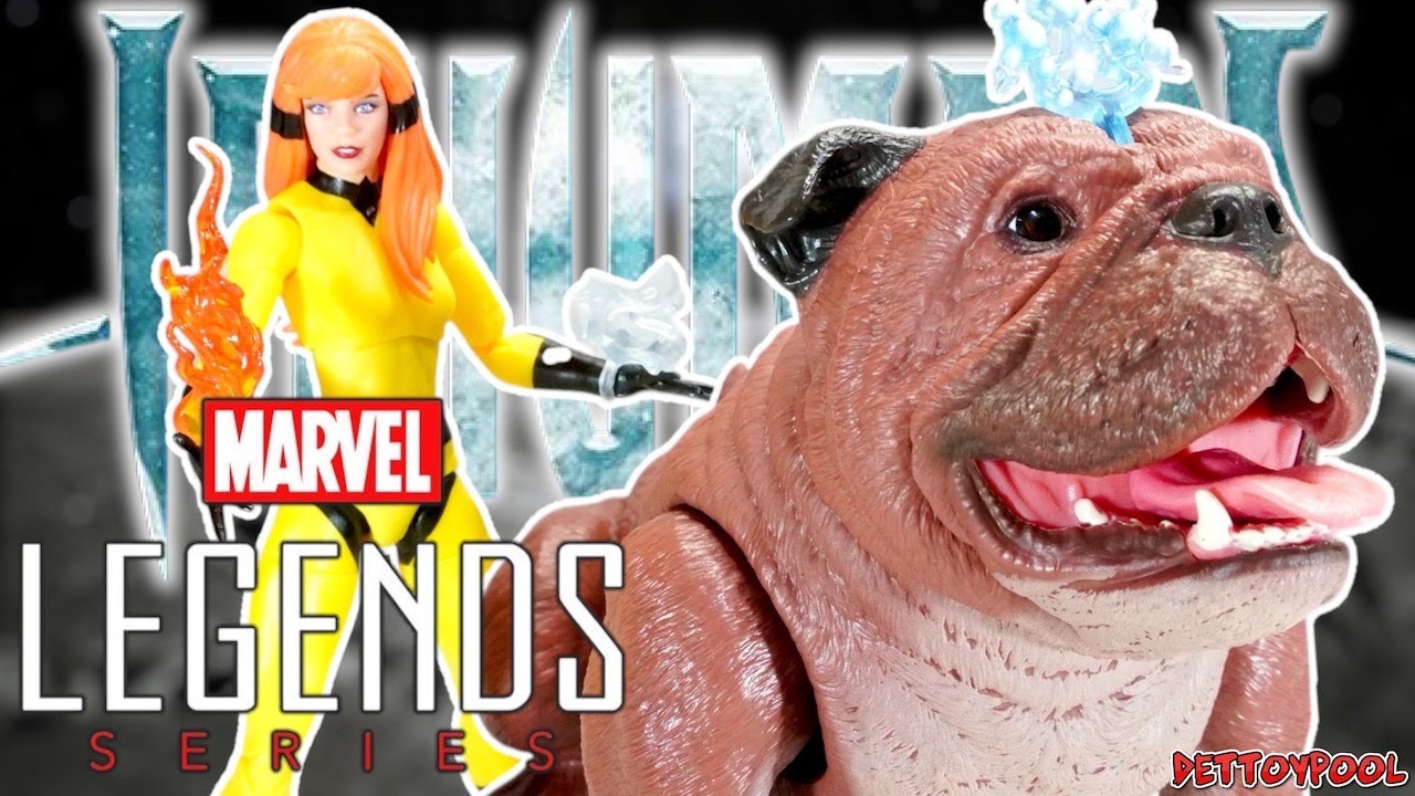 マーベル・レジェンド クリスタル&ロック・ジョー・デラックス ,大型犬 でっかい犬】マーベルレジェンド ロックジョー&クリスタル2