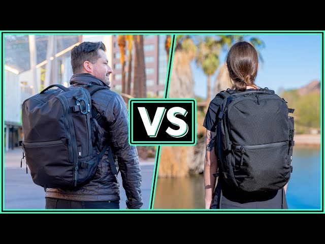 Aer Travel Pack 3 Vs Aer Travel Pack 3 Small Comparison - YouTube