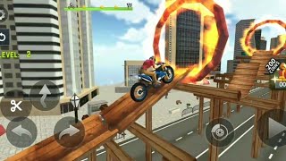 bike stunts mega Ramp 3d #extreme Motocross Dirt bike racing games #android gameplay. screenshot 5