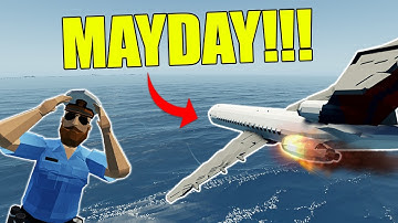 Plane Full Of Passengers Crashes In The Bermuda Triangle!!! | Stormworks Multiplayer