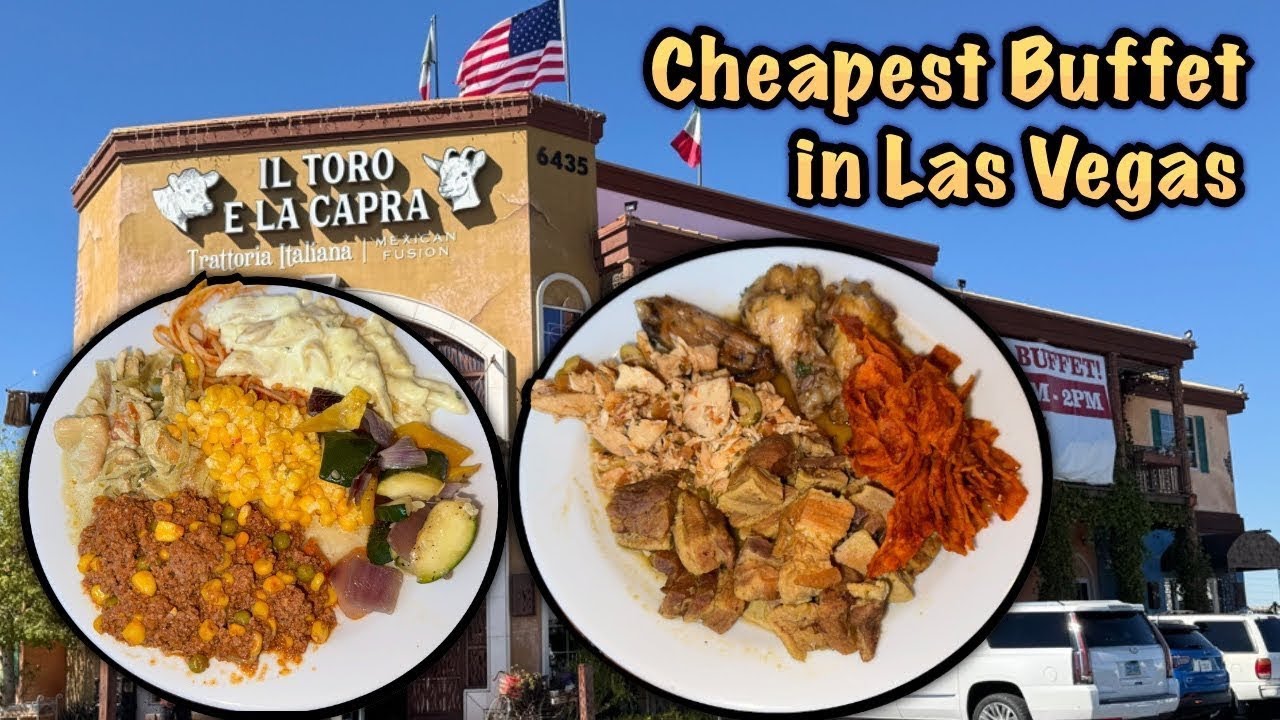 Is Il Toro E La Capra the Best Buffet Deal in Vegas? - YouTube