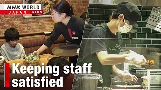 Serving Up Incentives To Japans Restaurant Workersーnhk World-Japan News
