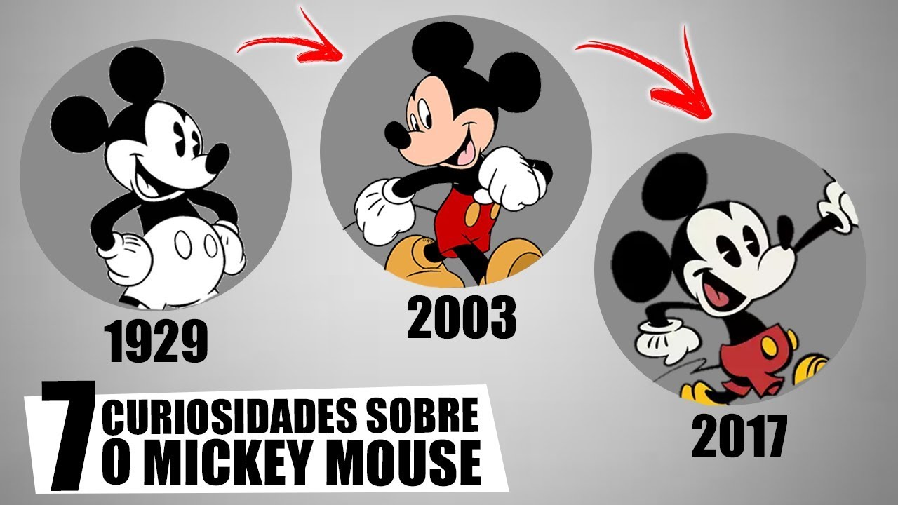 7 Curiosidades sobre o Mickey Mouse! YouTube 7 Curiosidades sobre o Mickey Mouse! YouTube