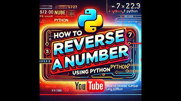Simple Python Trick to Reverse Numbers!