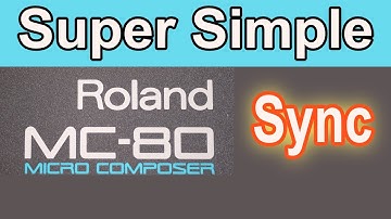 Demo | Roland MC-80 & Logic Pro X MTC Sync