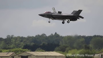 Lockheed Martin F-35B Lightning II - Vertical landing RIAT 2016