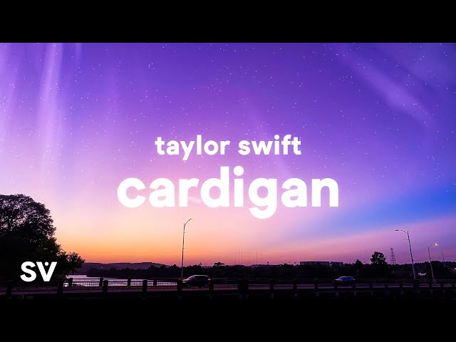 Taylor Swift - cardigan (Lyrics) class=