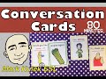 Conversation Cards - food, at home, family + More | Mark Kulek - ESL