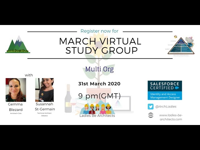 Study Group 17 – Identity and Access Management for Multi Orgs