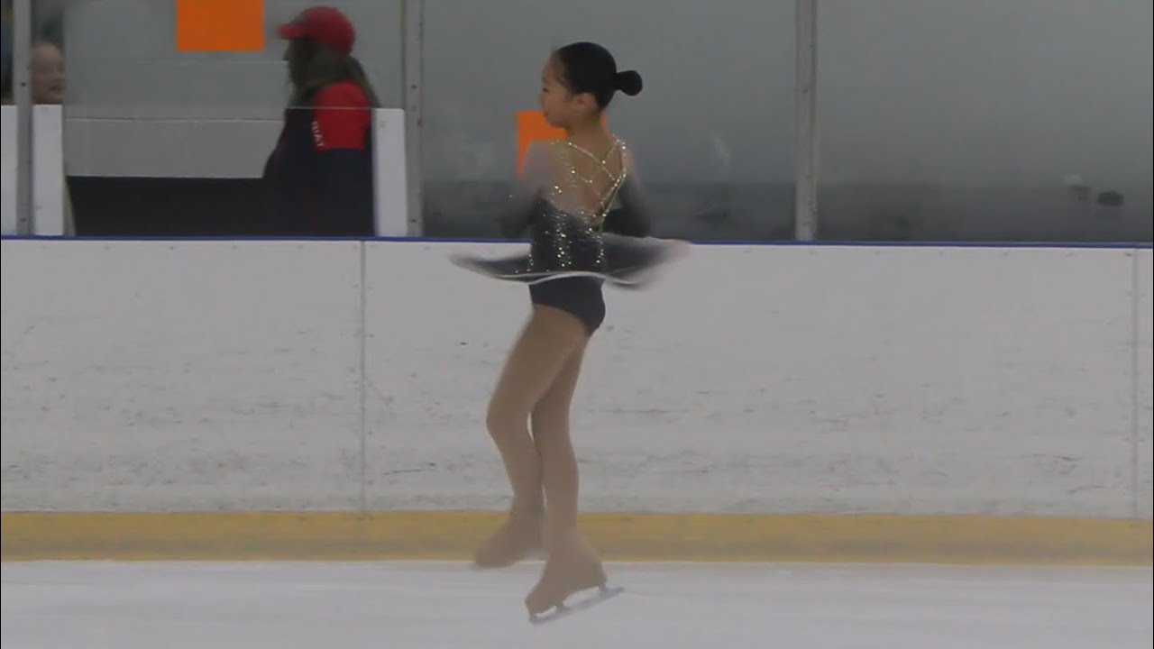 Elaine Kim, Pre Preliminary, Figure Skating competition, Ice Crystal Classic 2024