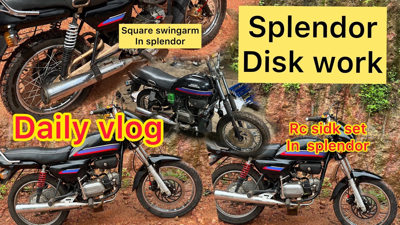 Daily observation | gladiator top plate in splendor | square swingarm ...