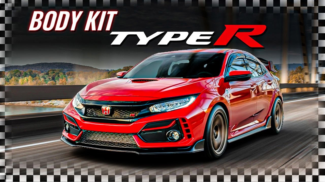 The Ultimate Honda Civic 2016 Transformation: Type R Body Kit ...