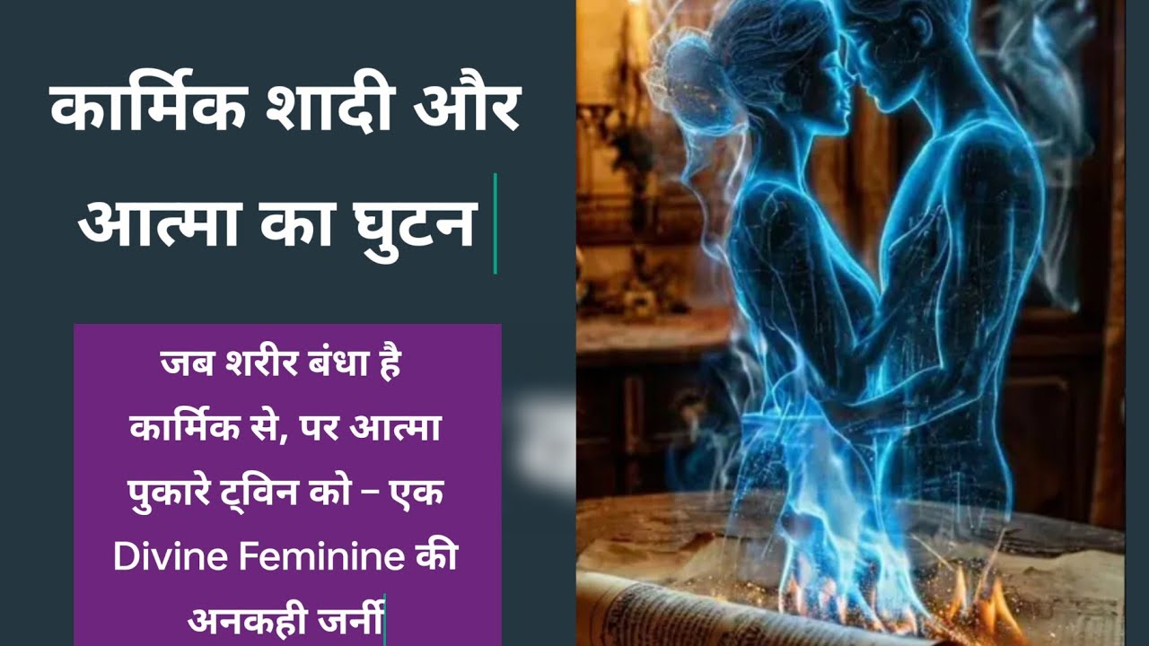 जब शरीर बंधा है कार्मिक से, पर आत्मा पुकारे ट्विन को – एक Divine Feminine की अनकही जर्नी