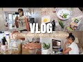 VLOG: Cooking, At Home Mani, Organizing, Crocheting, Working from Home