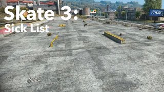 Skate 3 - Sick List (Detailed Walkthrough)