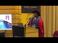 Professorial Inaugural Lecture By Ronney Ncwadi Mandela University 