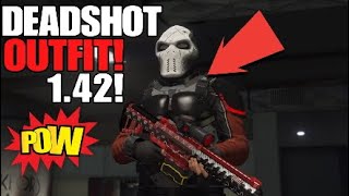 DEADSHOT MODDED OUTFIT! GTA 5 ONLINE!