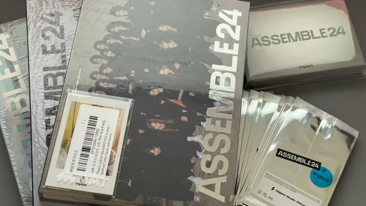 TripleS ASSEMBLE 未開封 二種セット Rising TripleS ASSEMBLE 未開封 二種セット Rising TripleS ASSEMBLE