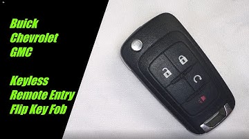 How to change battery in GMC Terrain key fob