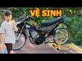 Đem Satria Full Kiểng Bỏ 3 Tuần Ra Vệ Sinh