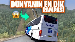 THE BUS IS FULL !!! WE CLIMBED THE WORLD'S STEMEST RAMP! | MERCEDES TOURISMO | ETS 2 MOD