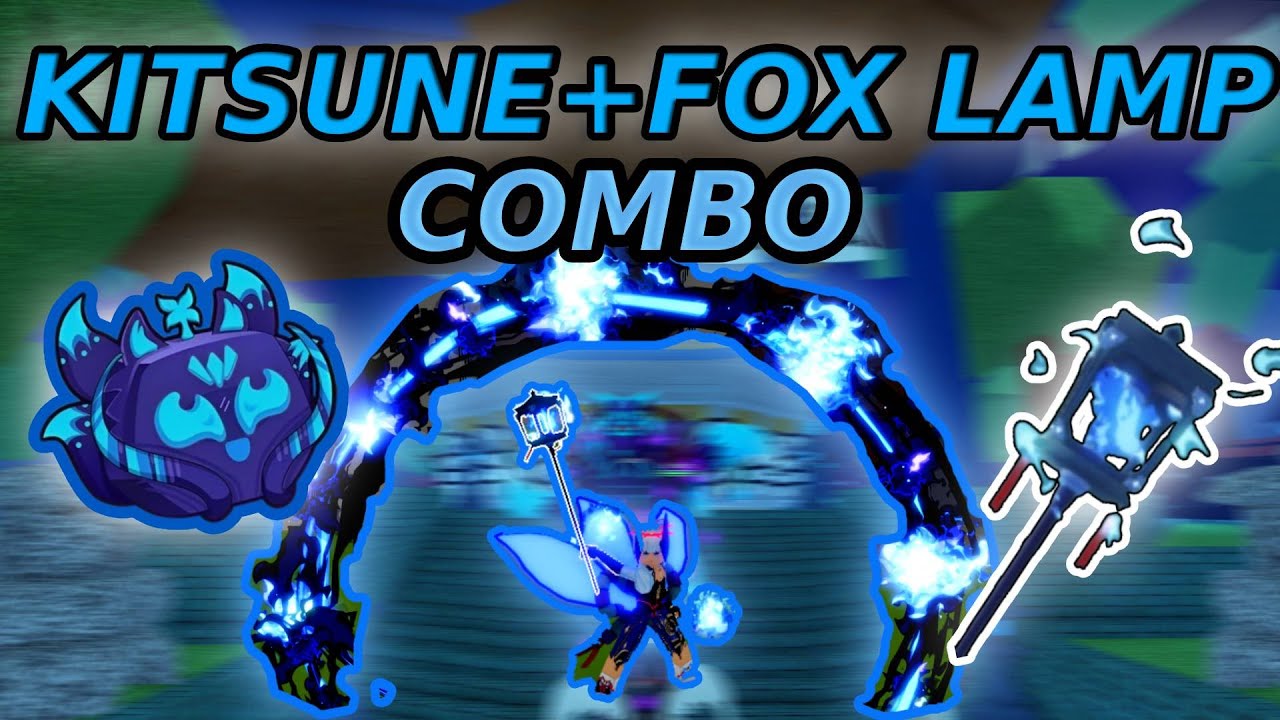 KITSUNE + FOX LAMP bounty hunter and combo🌊🍎 | Blox fruits - YouTube