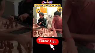 Fun time with Friends 😎 #gukesh #pragg #vaishali #gukki #gukeshd #chessbaseindia