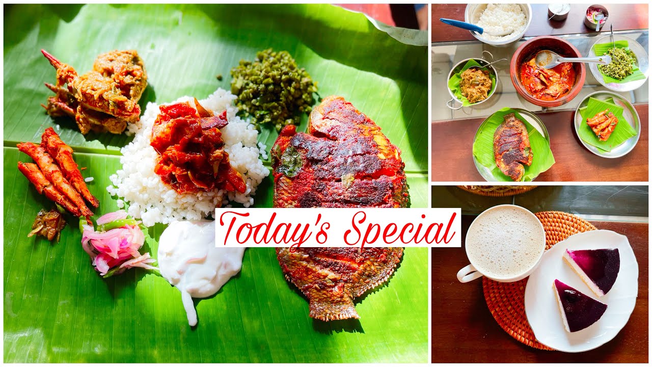 Vlog Today s Special Lunch Masala Karimeen Fry Malayalam vlog-today-s-special-lunch-masala-karimeen-fry-malayalam