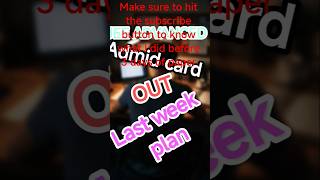 Last week before Jee Advanced|admit card out