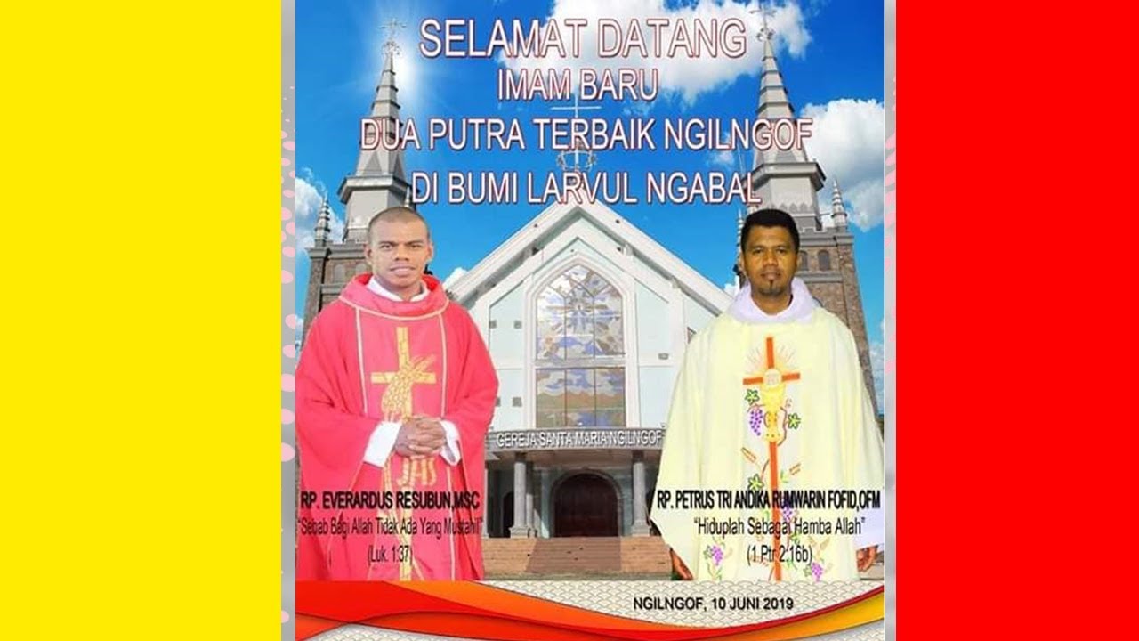 Part 3. Ceremonial RP. Everardus Resubun,MSC dan RP. Petrus T.A.Rumwarin/Fofid, OFM