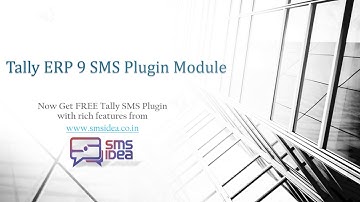 Tally ERP 9 SMS Module best features