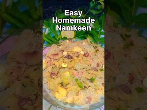 पोहा या चिवड़ा नमकीन😋 l How to make poha /chiwda Namkeen #youtubeshorts#shorts#habibacookingchannel